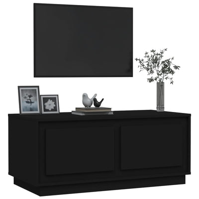 Coffee Table Black 102x50x44 cm Engineered Wood Payday Deals