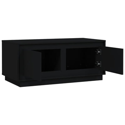 Coffee Table Black 102x50x44 cm Engineered Wood Payday Deals