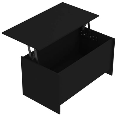 Coffee Table Black 102x55.5x52.5 cm Engineered Wood Payday Deals