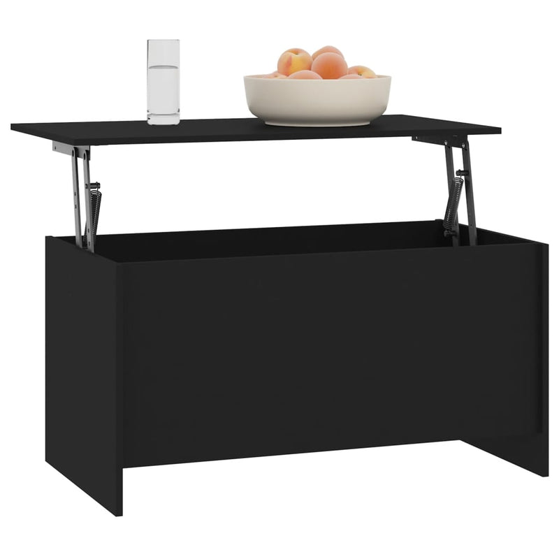 Coffee Table Black 102x55.5x52.5 cm Engineered Wood Payday Deals