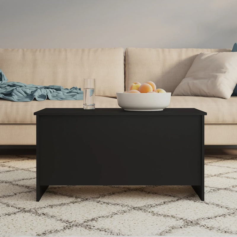 Coffee Table Black 102x55.5x52.5 cm Engineered Wood Payday Deals