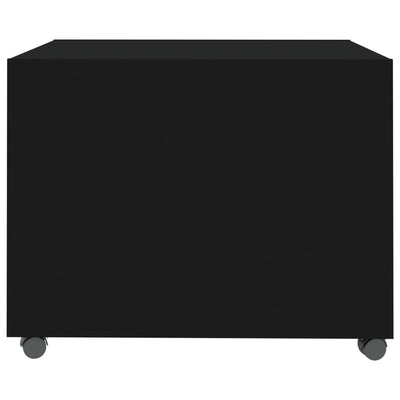 Coffee Table Black 55x55x40 cm Engineered Wood Payday Deals