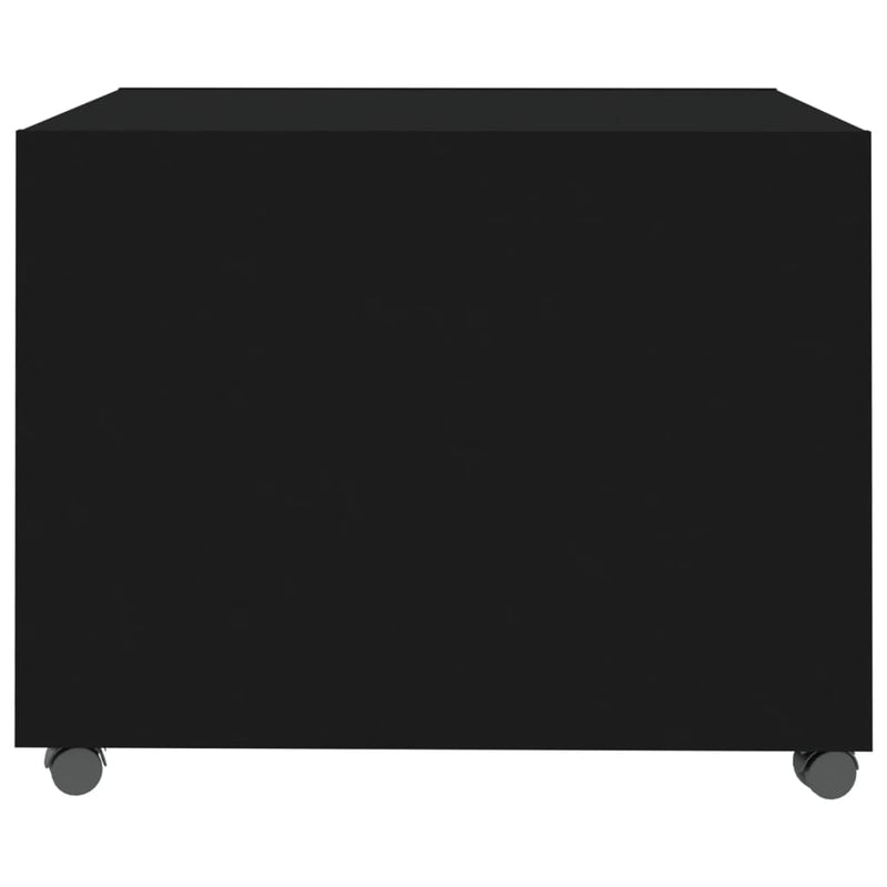Coffee Table Black 55x55x40 cm Engineered Wood Payday Deals
