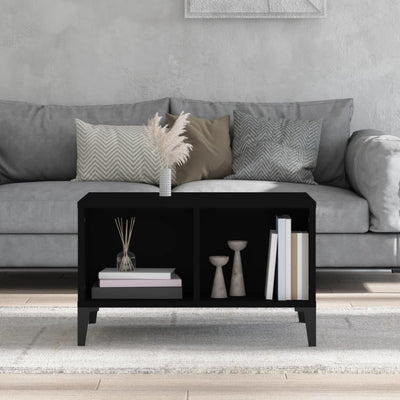 Coffee Table Black 60x50x36.5 cm Engineered Wood Payday Deals