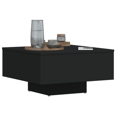 Coffee Table Black 60x60x31.5 cm Chipboard Payday Deals