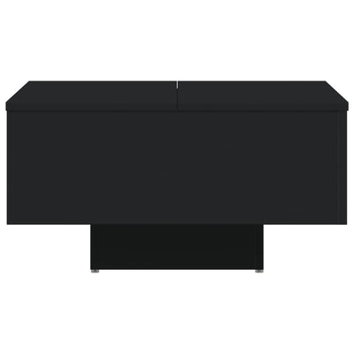 Coffee Table Black 60x60x31.5 cm Chipboard Payday Deals
