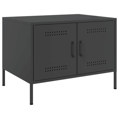 Coffee Table Black 68x50x50.5 cm Steel Payday Deals