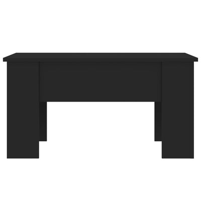 Coffee Table Black 79x49x41 cm Engineered Wood Payday Deals