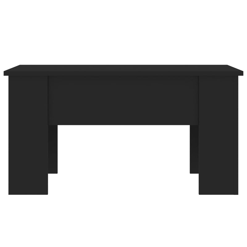 Coffee Table Black 79x49x41 cm Engineered Wood Payday Deals