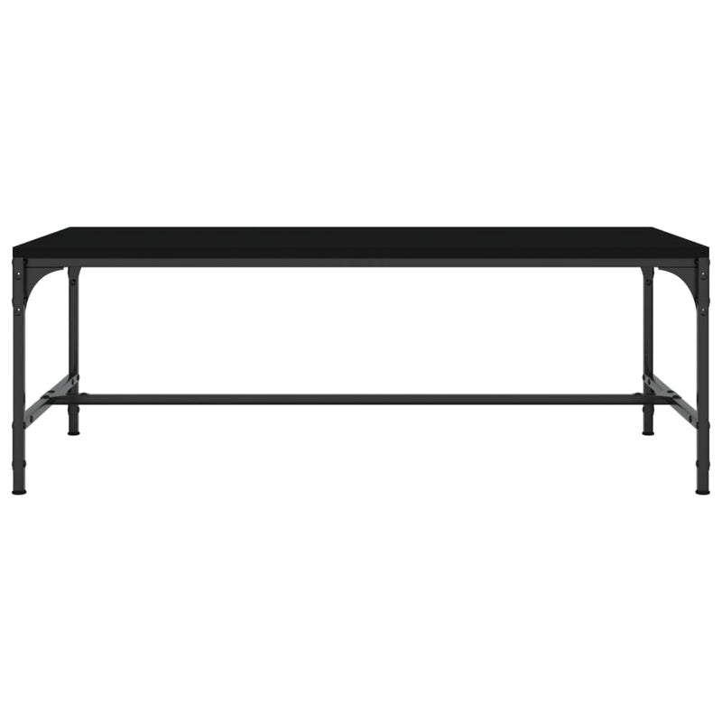 Coffee Table Black 80x50x35 cm Engineered Wood Payday Deals