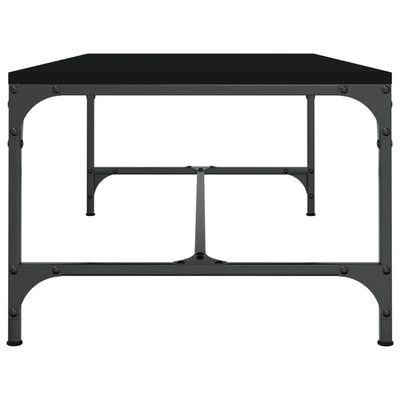Coffee Table Black 80x50x35 cm Engineered Wood Payday Deals