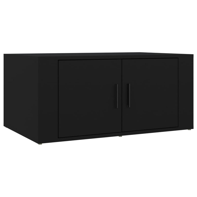 Coffee Table Black 80x50x36 cm Engineered Wood Payday Deals