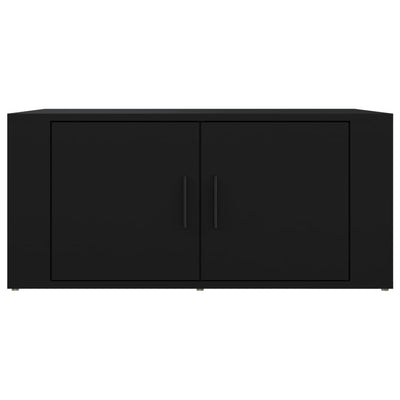 Coffee Table Black 80x50x36 cm Engineered Wood Payday Deals