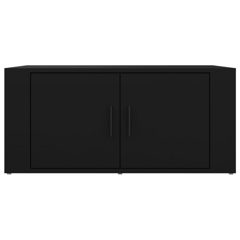 Coffee Table Black 80x50x36 cm Engineered Wood Payday Deals