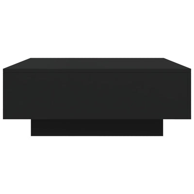 Coffee Table Black 80x80x31 cm Engineered Wood Payday Deals