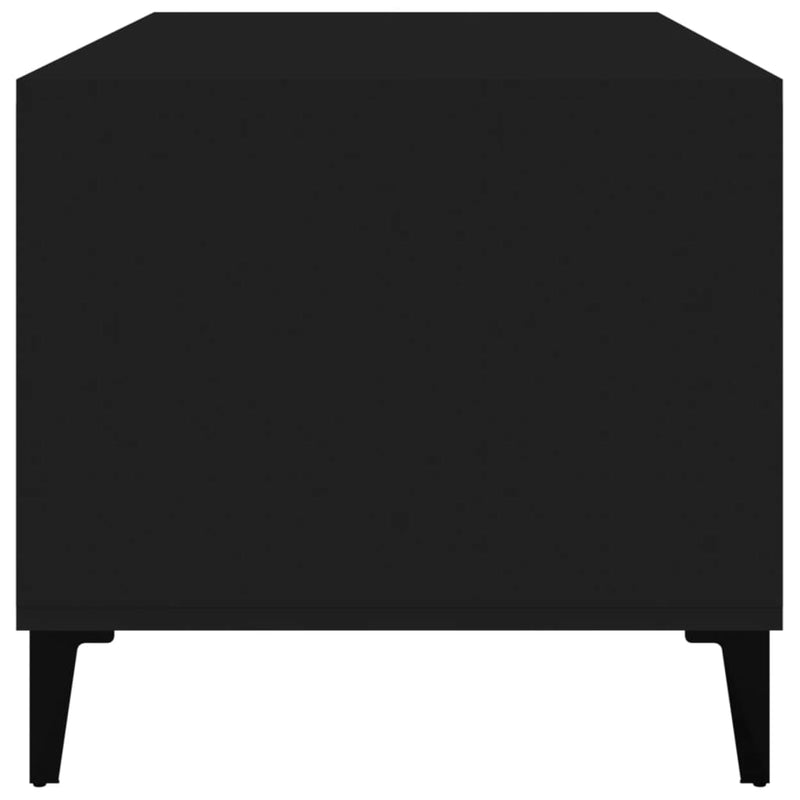 Coffee Table  Black 90x49x45 cm Engineered Wood Payday Deals