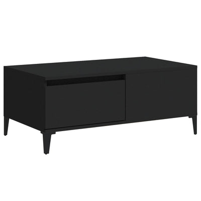 Coffee Table Black 90x50x36.5 cm Engineered Wood Payday Deals