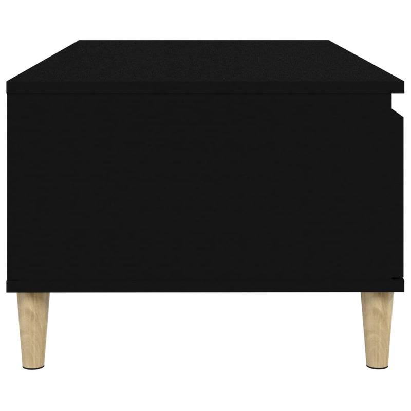 Coffee Table Black 90x50x36.5 cm Engineered Wood Payday Deals