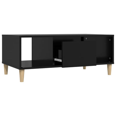 Coffee Table Black 90x50x36.5 cm Engineered Wood Payday Deals