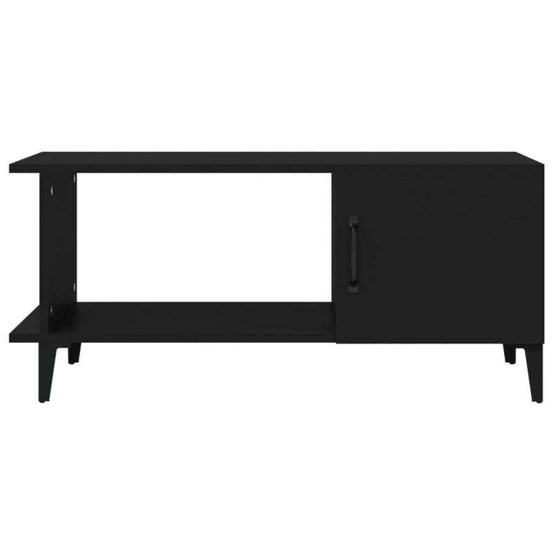 Coffee Table Black 90x50x40 cm Engineered Wood Payday Deals