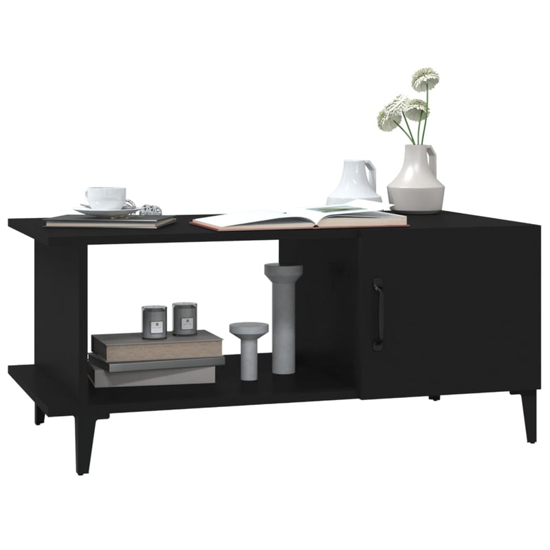 Coffee Table Black 90x50x40 cm Engineered Wood Payday Deals