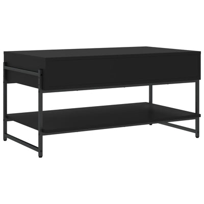 Coffee Table Black 90x50x45 cm Engineered Wood Payday Deals