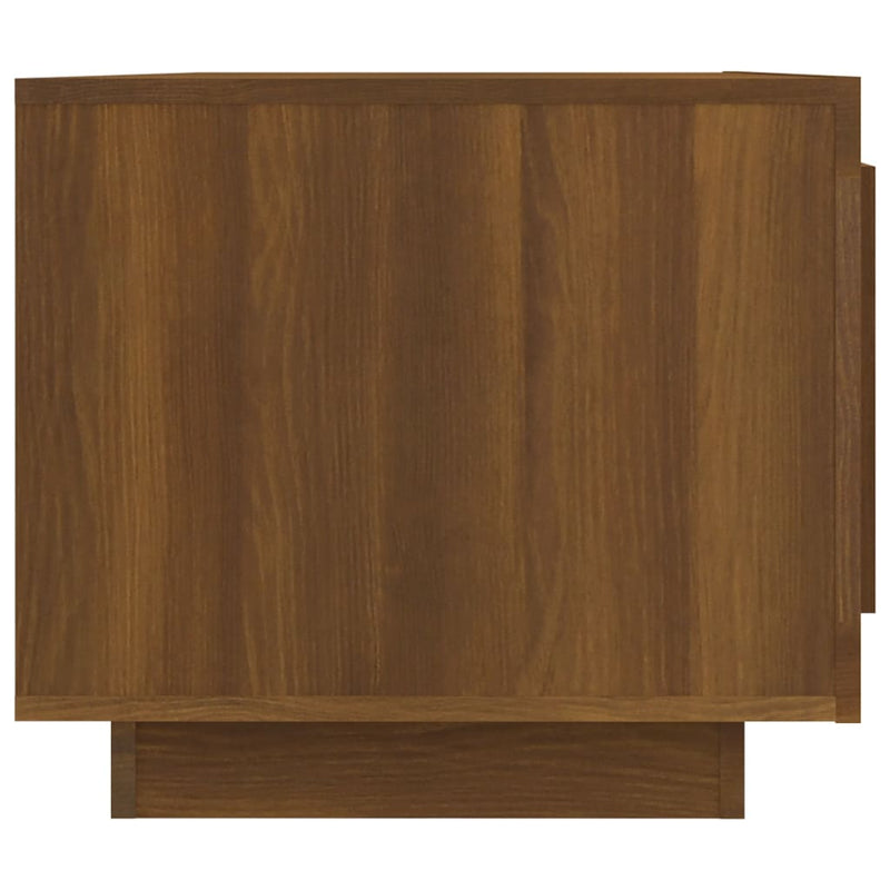 Coffee Table Brown Oak 102x50x45 cm Engineered Wood Payday Deals