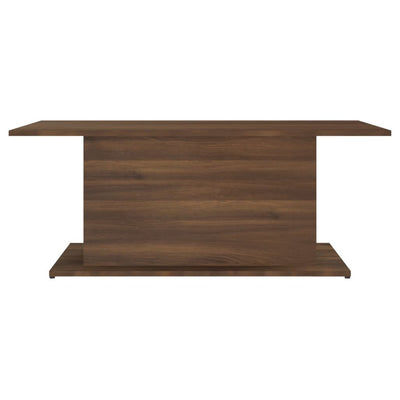 Coffee Table Brown Oak 102x55.5x40 cm Engineered Wood Payday Deals