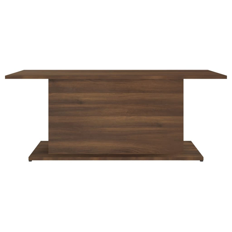 Coffee Table Brown Oak 102x55.5x40 cm Engineered Wood Payday Deals