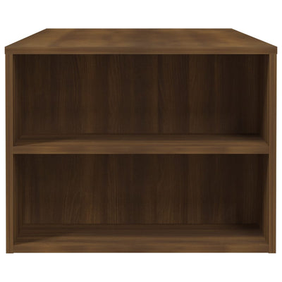 Coffee Table Brown Oak 102x55x42 cm Engineered Wood Payday Deals