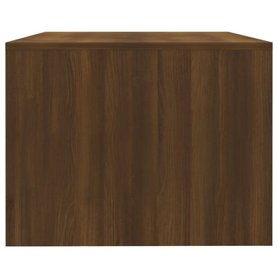 Coffee Table Brown Oak 102x55x42 cm Engineered Wood Payday Deals