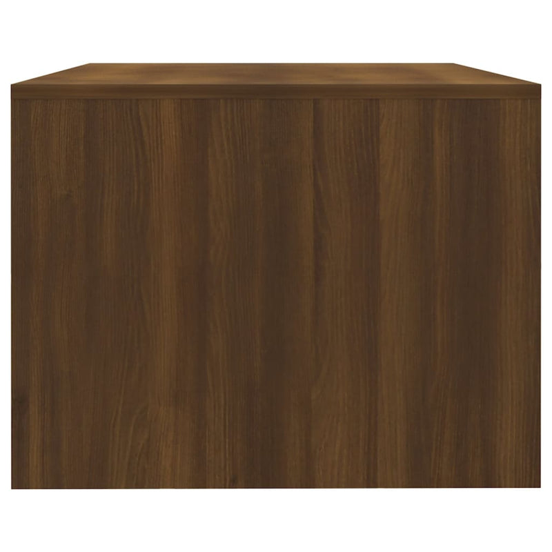 Coffee Table Brown Oak 102x55x42 cm Engineered Wood Payday Deals