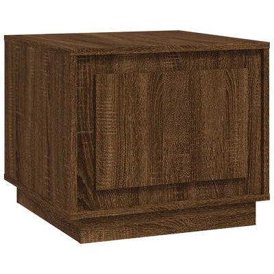 Coffee Table Brown Oak 51x50x44 cm Engineered Wood Payday Deals