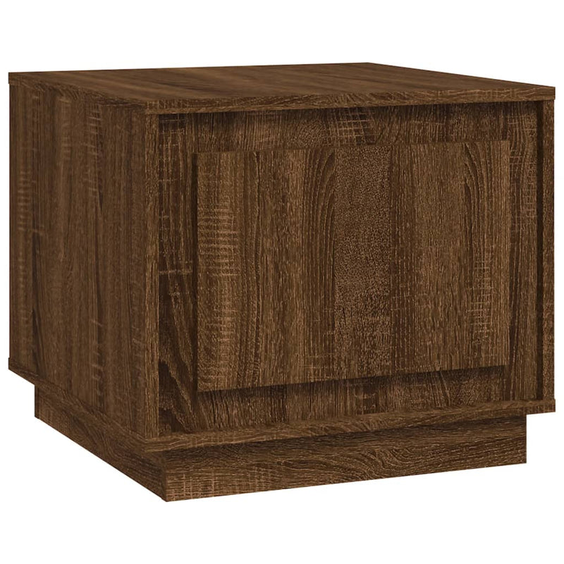 Coffee Table Brown Oak 51x50x44 cm Engineered Wood Payday Deals