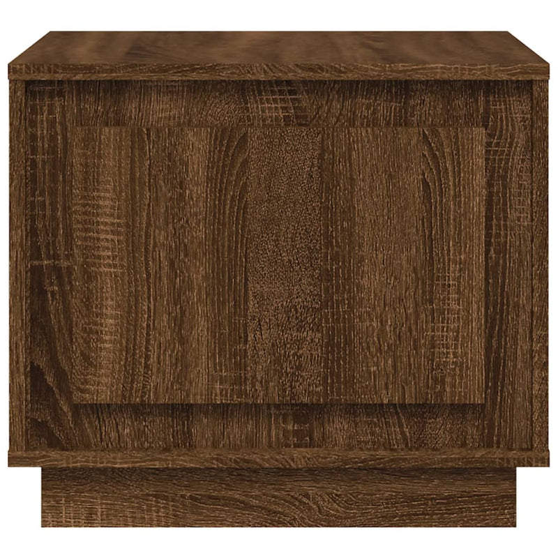 Coffee Table Brown Oak 51x50x44 cm Engineered Wood Payday Deals