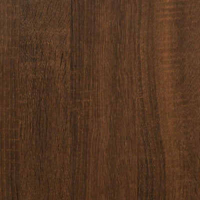 Coffee Table Brown Oak 51x50x44 cm Engineered Wood Payday Deals