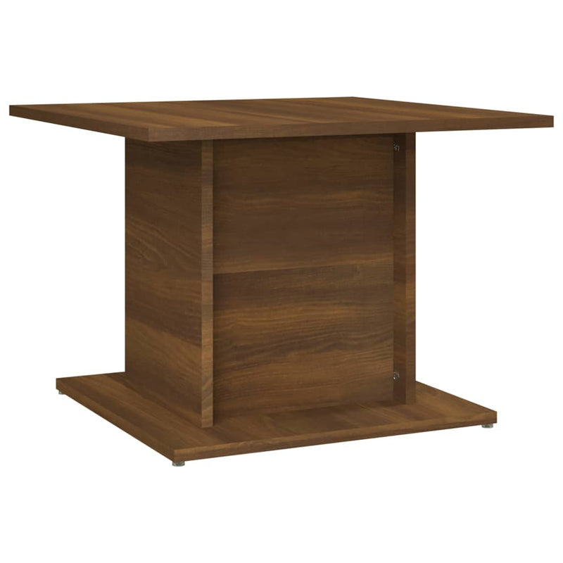 Coffee Table Brown Oak 55.5x55.5x40 cm Engineered Wood Payday Deals
