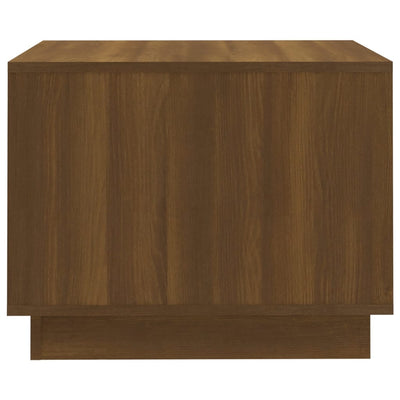 Coffee Table Brown Oak 55x55x43 cm Engineered Wood Payday Deals