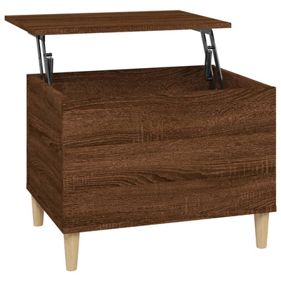 Coffee Table Brown Oak 60x44.5x45 cm Engineered Wood Payday Deals