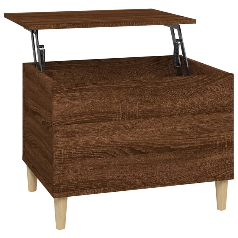 Coffee Table Brown Oak 60x44.5x45 cm Engineered Wood Payday Deals