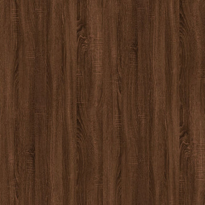 Coffee Table Brown Oak 60x44.5x45 cm Engineered Wood Payday Deals