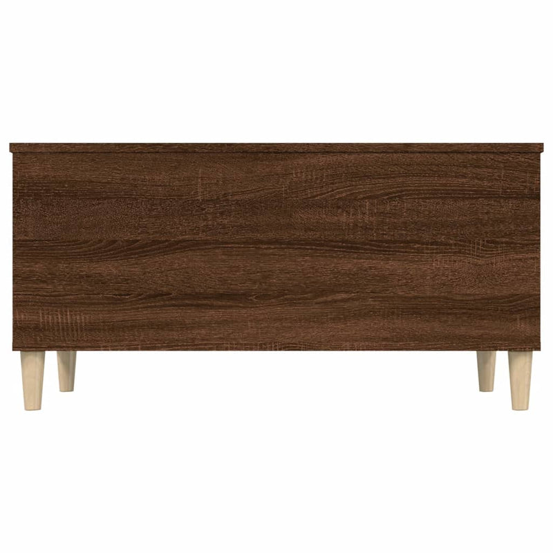 Coffee Table Brown Oak 90x44.5x45 cm Engineered Wood Payday Deals