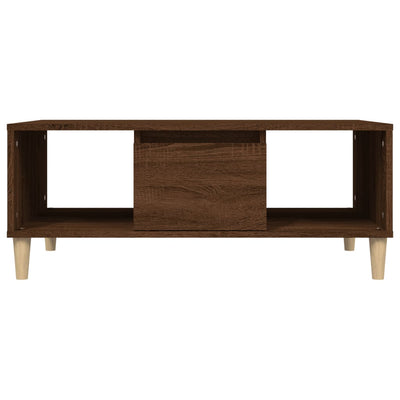 Coffee Table Brown Oak 90x50x36.5 cm Engineered Wood Payday Deals