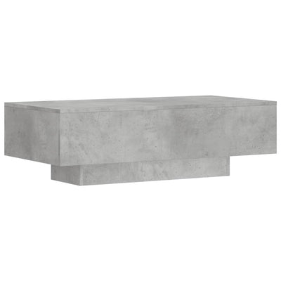 Coffee Table Concrete Grey 100x49.5x31 cm Engineered Wood Payday Deals