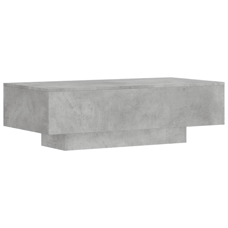 Coffee Table Concrete Grey 100x49.5x31 cm Engineered Wood Payday Deals