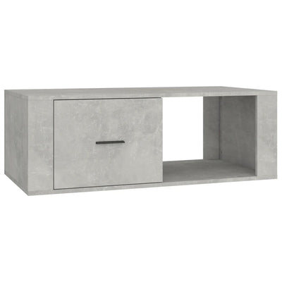 Coffee Table Concrete Grey 100x50.5x35 cm Engineered Wood Payday Deals