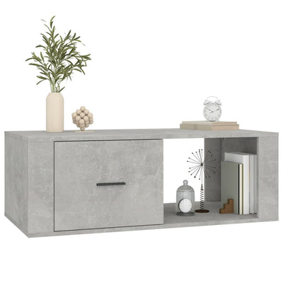 Coffee Table Concrete Grey 100x50.5x35 cm Engineered Wood Payday Deals