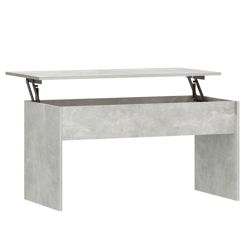 Coffee Table Concrete Grey 102x50.5x52.5 cm Engineered Wood Payday Deals