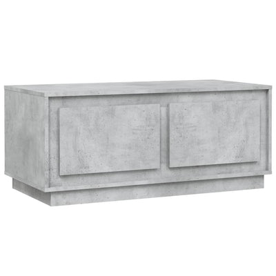 Coffee Table Concrete Grey 102x50x44 cm Engineered Wood Payday Deals