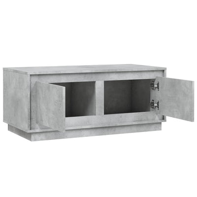 Coffee Table Concrete Grey 102x50x44 cm Engineered Wood Payday Deals